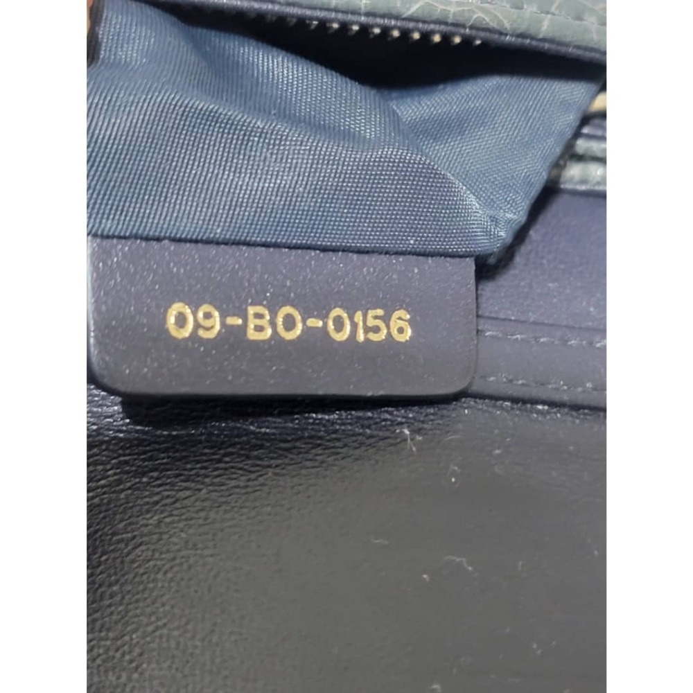 Authentic CHRISTIAN DIOR Metallic Brushed Calfskin Diorama Wallet on Cha… - Picture 7 of 16